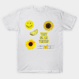 Package of yellow stickers T-Shirt